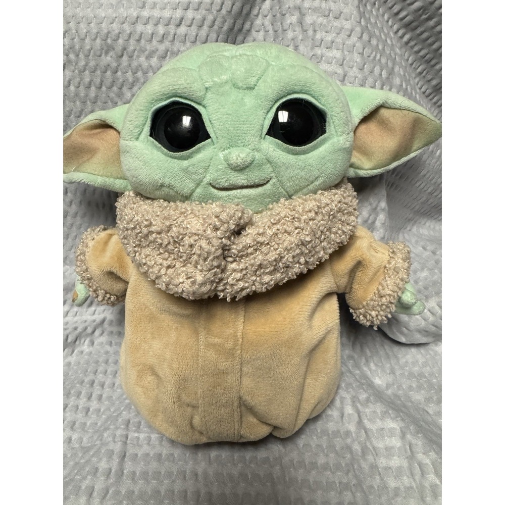2020 Mattel Star Wars Mandalorian The‎ Child Grogu Baby Yoda 9" Plush Pellets